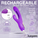 Flickers Tri-Flick Flicking Silicone Rabbit Vibrator