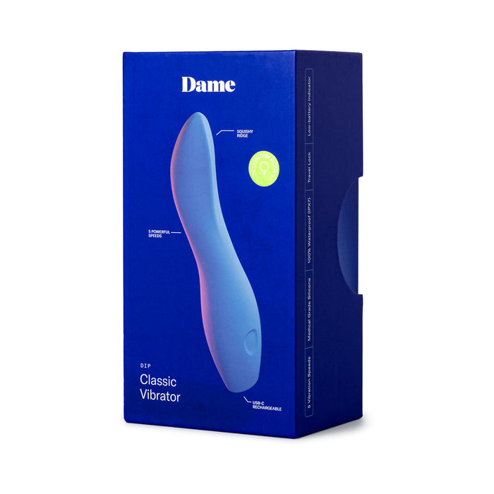 Dame Dip 2.0 Classic Vibrator Periwinkle