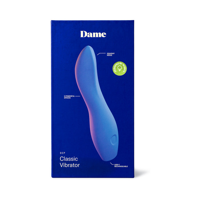 Dame Dip 2.0 Classic Vibrator Periwinkle