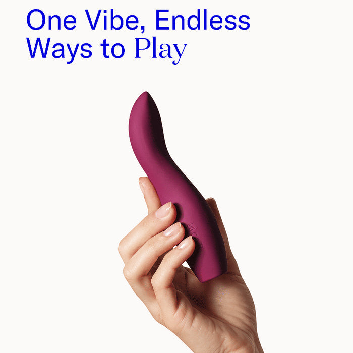 Dame Dip 2.0 Classic Vibrator Plum