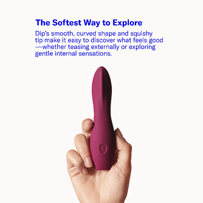 Dame Dip 2.0 Classic Vibrator Plum