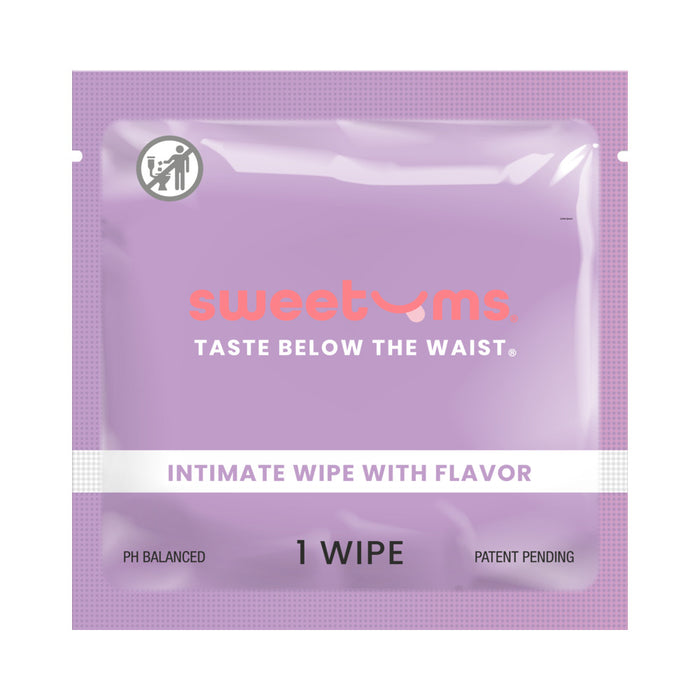 Sweetums Intimate Wipes Honey Lavender Individual