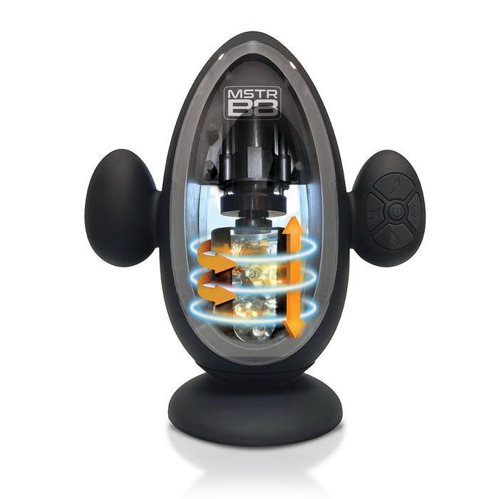 MSTR B8 Blast Off Automatic Thrusting and Vibrating Stroker