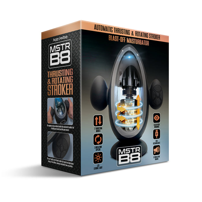 MSTR B8 Blast Off Automatic Thrusting and Vibrating Stroker