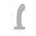 Together Pop 6 in. Silicone Dildo & Harness Set Pink