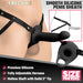 Size Matters Smooth Silicone Penis Sheath Black