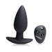 Whisperz Voice Activated 10X Vibrating Butt Plug with Remote