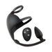 Magic Remote Scrotum Massager Plug Black