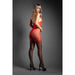 Fantasy Lingerie Sheer Eternal Flame Crotchless Ombré Bodystocking O/S