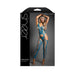 Fantasy Lingerie Sheer Everlasting Reversible Footless Floral Knit Bodystocking & G-String Panty O/S