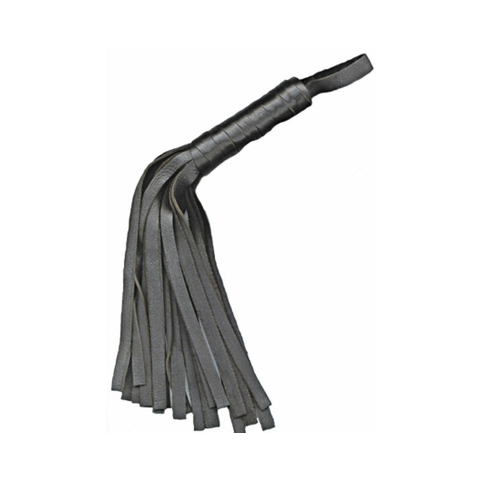 Soft Flogger 12 in. Black