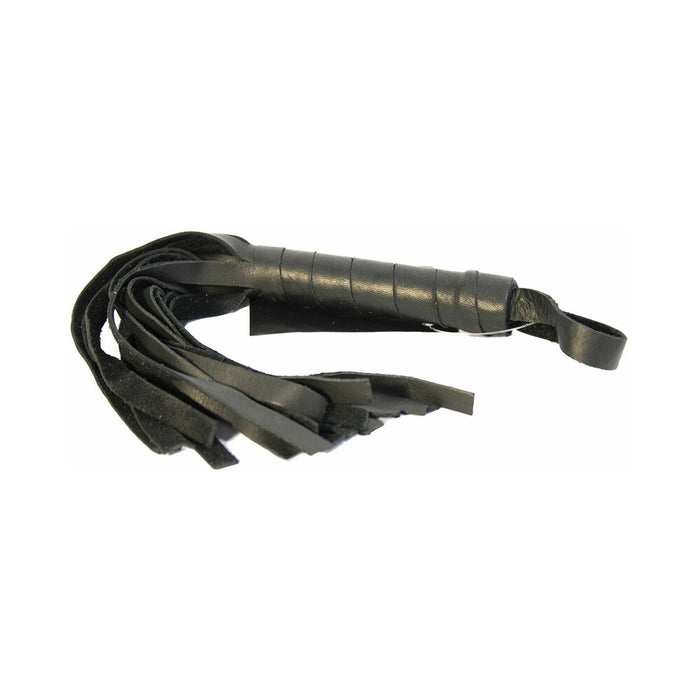 Soft Flogger 12 in. Black