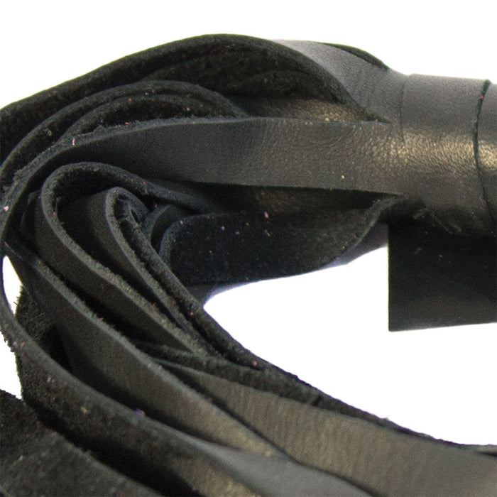 Soft Flogger 12 in. Black