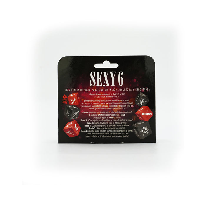 Sexy 6 Dice Game Sex Edition Spanish