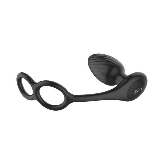 Nexus Tornado Cock and Ball Ring Rotating and Vibrating Butt Plug with Remote Control