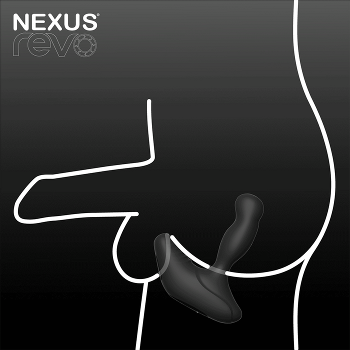 Nexus Revo Stealth App Enabled Rotating and Vibrating Remote Control Prostate Massager