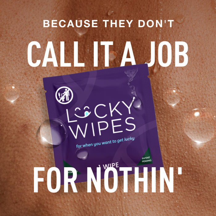 Sweetums Lucky Wipes Banana Flavor 10-Pack