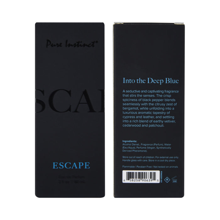 Pure Instinct Pheromone Eau De Parfum Escape 2 Floz | 60 Ml