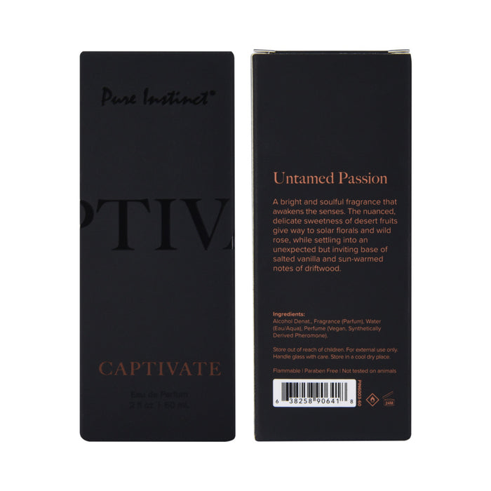 Pure Instinct Pheromone Eau De Parfum Captivate 2 Floz | 60 Ml