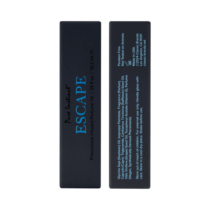 Pure Instinct Pheromone Perfume Oil Escape 10.2 Ml | 0.34 Ml