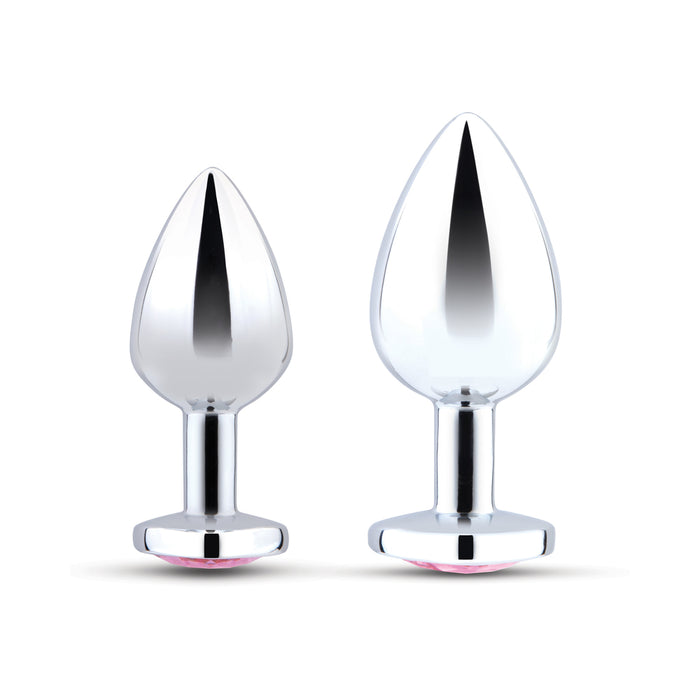 b-Vibe Jewel Metal Training Plug Set