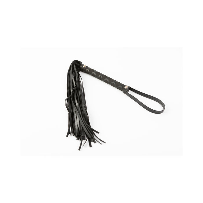 SEI MIO Primed for Punishment Faux Leather Flogger