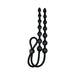 Ass-Sation Dual Silicone Anal Beads Black