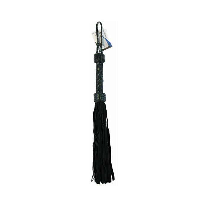 Short Suede Flogger Black