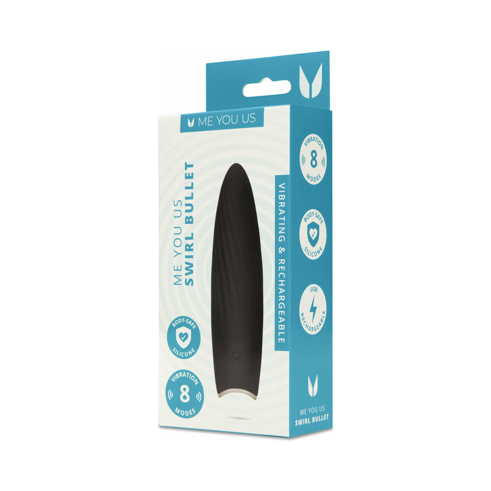 Me You Us Swirl Bullet Black — Nalpac