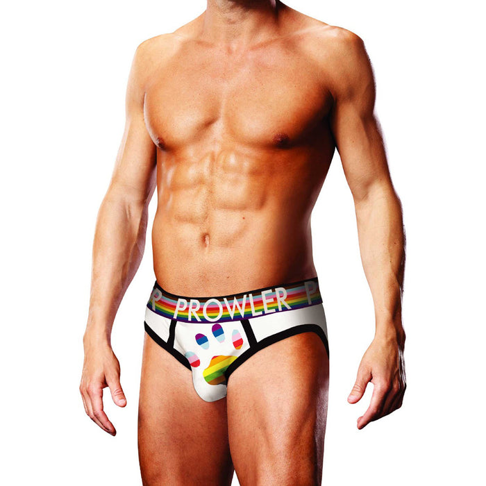 Prowler Oversized Paw Brief White M