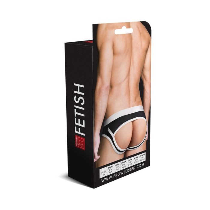 Prowler RED Assless Brief White XL