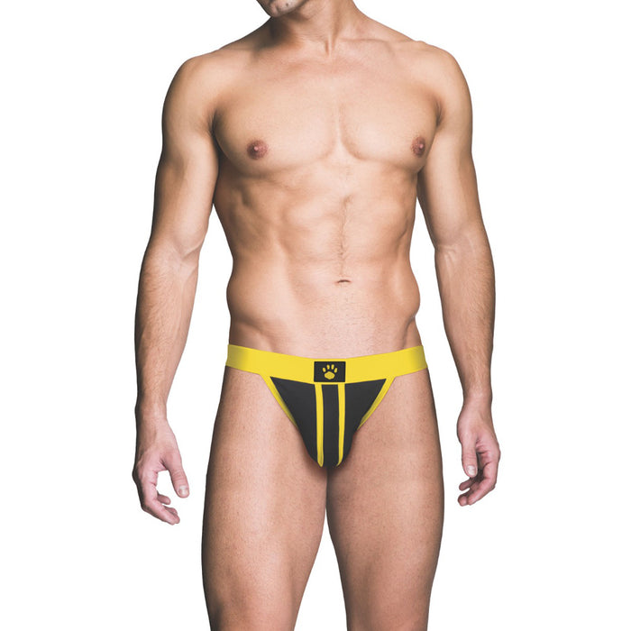 Prowler RED Assless Jock Strap Yellow 2XL