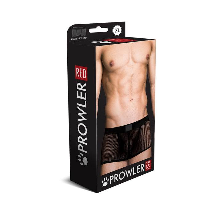 Prowler RED Fishnet Assless Trunk Black XL