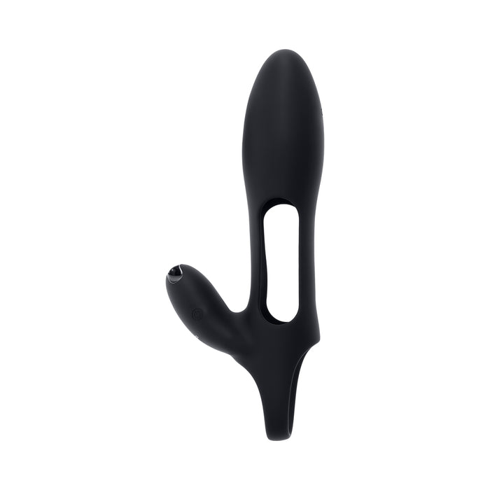 Zero Tolerance Nautilus Rechargable Vibrating Sleeve Remote Control Silicone Black