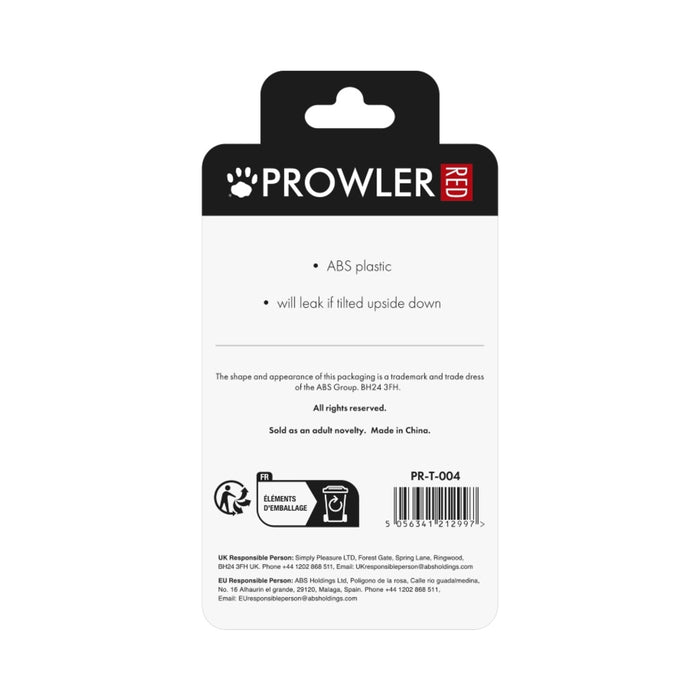 Prowler RED Toppers The Single