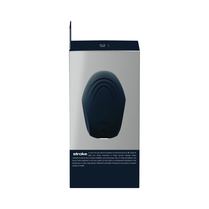VeDO Stroke Rechargeable Vibrating Stroker Black
