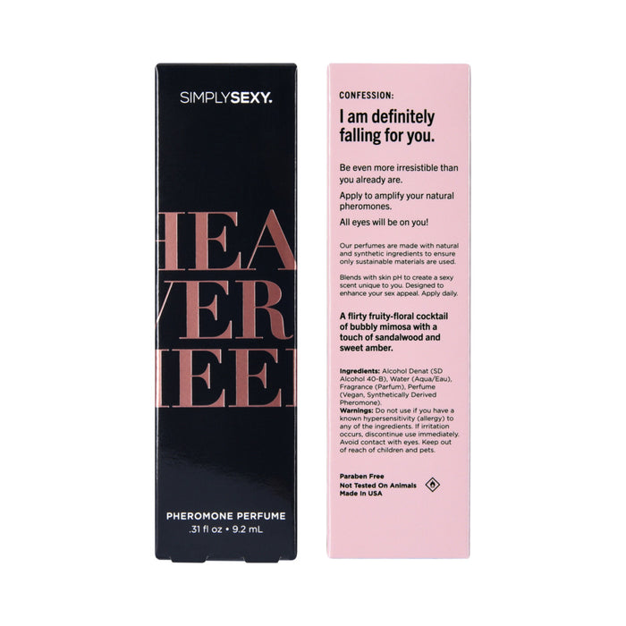 Simply Sexy Pheromone Perfume Spray Head Over Heels 0.31 oz.
