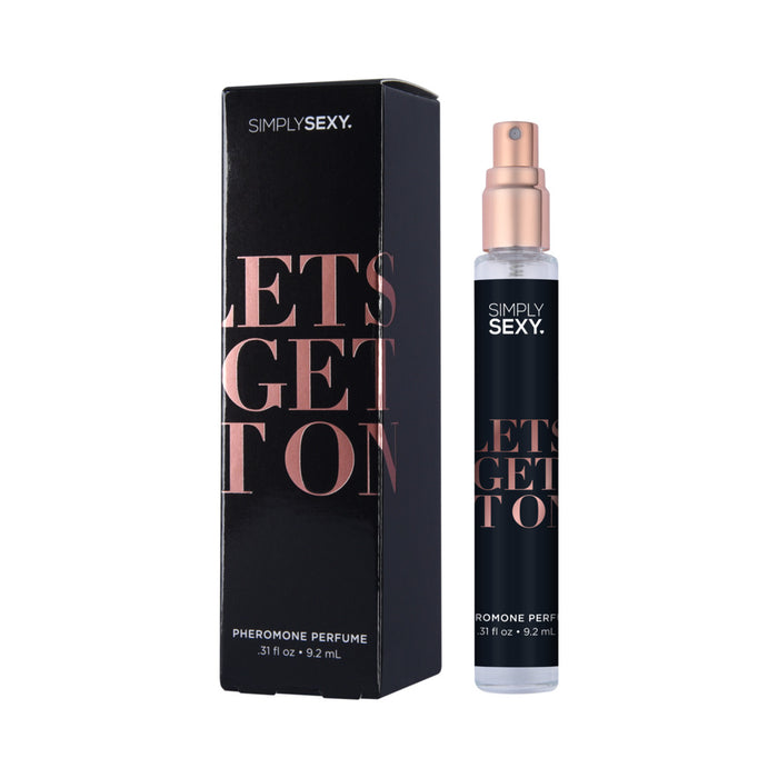 Simply Sexy Pheromone Perfume Spray Let's Get It On 0.31 oz.