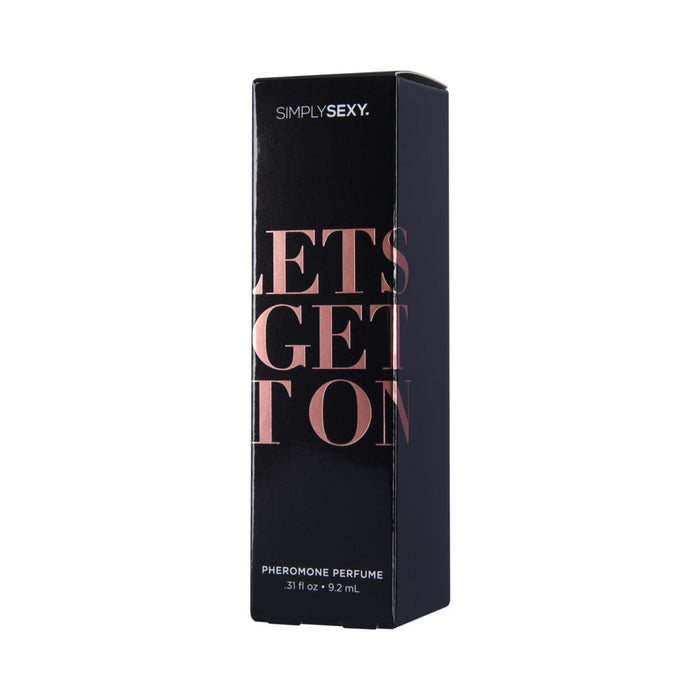 Simply Sexy Pheromone Perfume Spray Let's Get It On 0.31 oz.