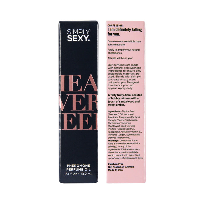 Simply Sexy Pheromone Perfume Oil Roll-On Head Over Heels 0.34 oz.