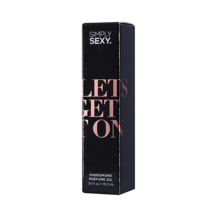 Simply Sexy Pheromone Perfume Oil Roll-On Let's Get It On 0.34 oz.