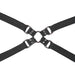 Sportsheets Velvet Noir Adjustable Hog Tie & Cuff Set