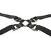Sportsheets Velvet Noir Adjustable Hog Tie & Cuff Set