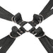 Sportsheets Velvet Noir Adjustable Hog Tie & Cuff Set