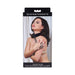 Sportsheets Velvet Noir Collar & Removable Clamps