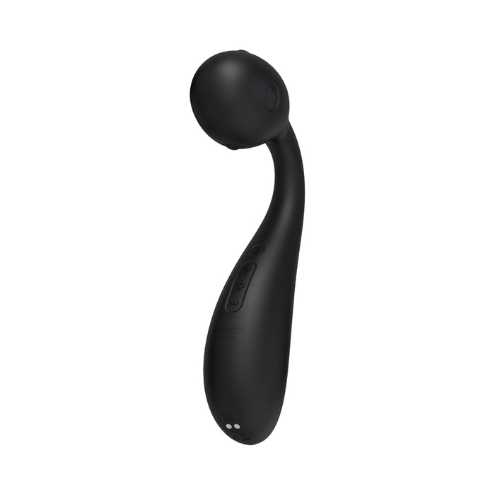 Honey Play Box Puff App-Controlled Inflatable Kegel Ball Black