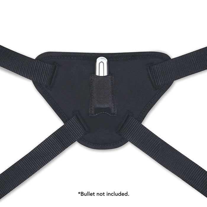 b-Vibe Every Body Strap-On Harness Set with 6 in. Silicone Dildo Peg