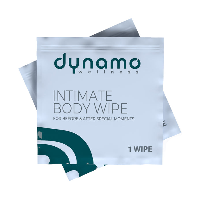 Dynamo Wellness Intimate Body Wipes Candy Bowl of 100