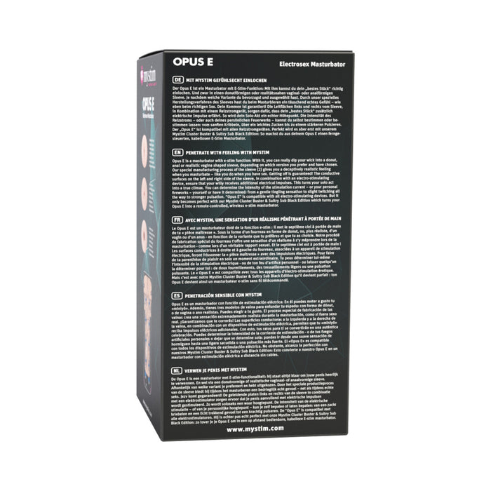 Mystim Opus E- Masturbator Vagina 