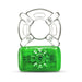 Play With Me Pleaser Rechargeable C-Ring Neon Green